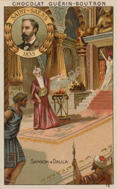Samson and Delilah by French School