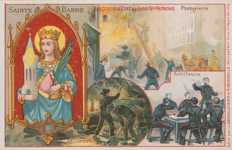 Saint Barbara by French School