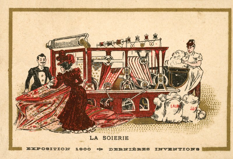 Silk making by French School