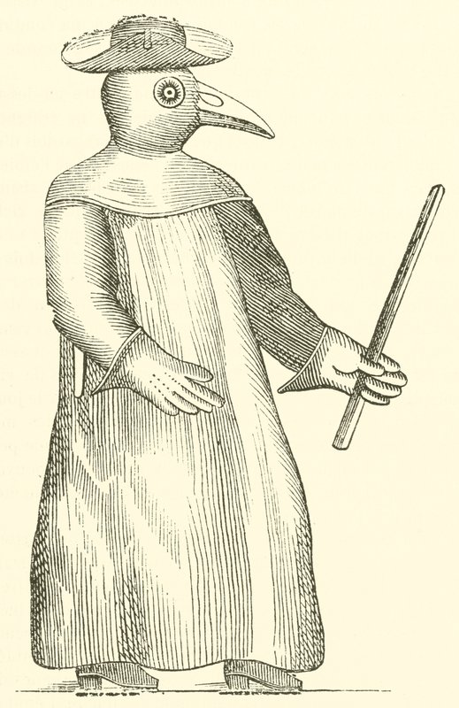 Under This Engraving, Serving as Frontispiece to the Treatise on the Plague by French School