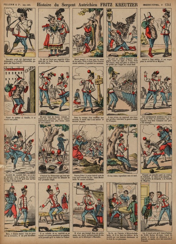 Story of Austrian Soldier Sergeant Fritz Kreutzer by French School