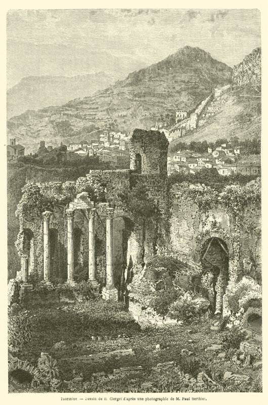 Taormina by French School