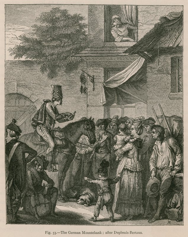 The German Mountebank; after Duplessis-Bertaux by French School
