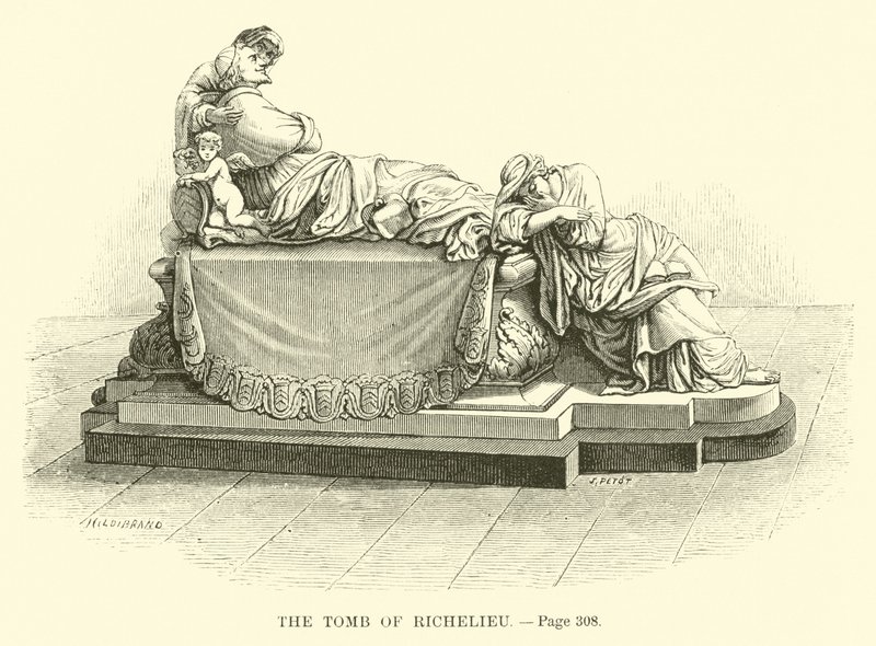 The Tomb of Richelieu by French School
