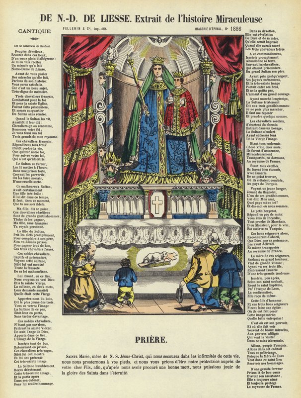 The Miraculous Story of Our Lady of Joy by French School