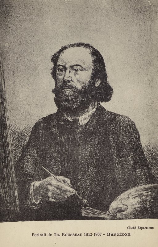 Theodore Rousseau, French painter by French School