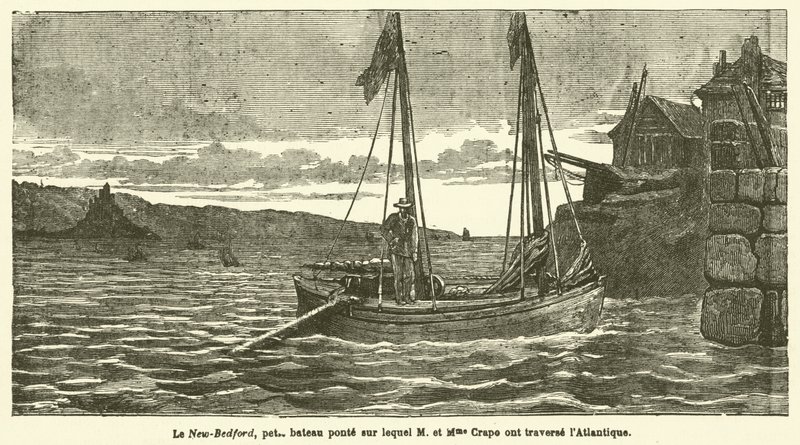 A Voyage Across the Atlantic by French School