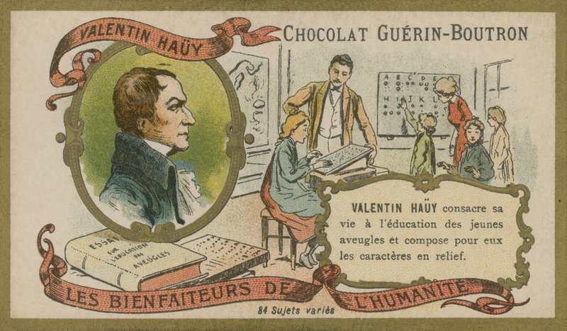 Valentin Hauy, French Pioneer of Education for the Blind by French School