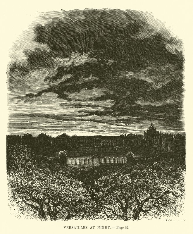 Versailles at Night by French School