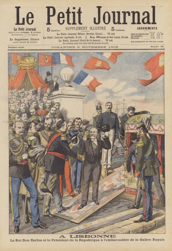 Visit to Lisbon by the President of France by French School