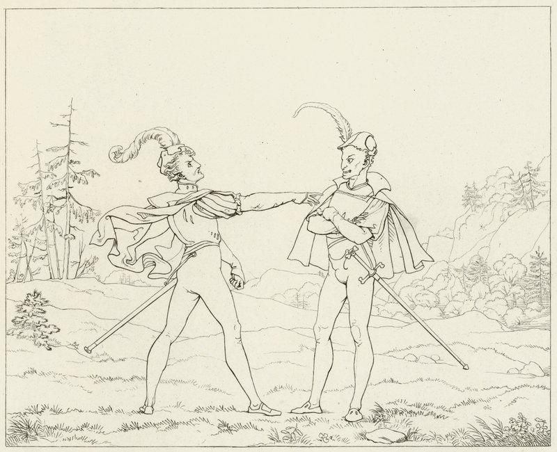Illustration for Goethe
