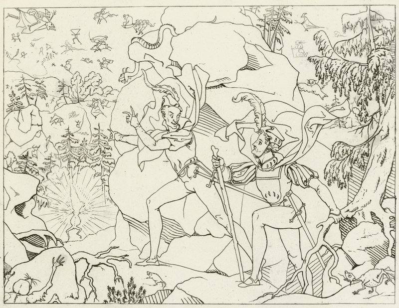 Illustration for Goethe