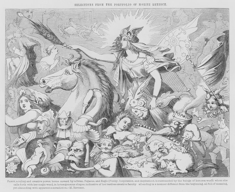 Selection from the Portfolio of Moritz Retzsch, Fancy by Friedrich August Moritz Retzsch