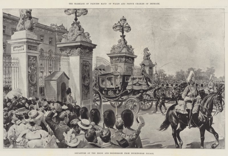 The Marriage of Princess Maud of Wales and Prince Charles of Denmark by G.S. Amato