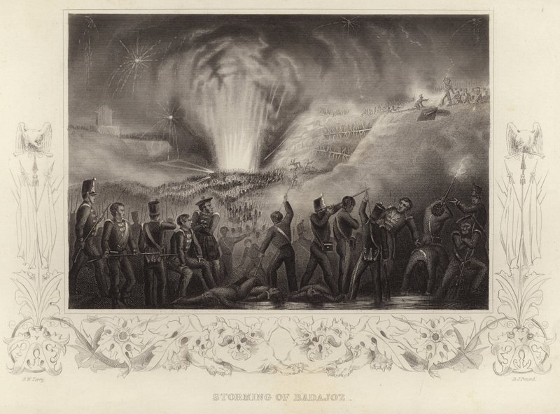 Storming of Badajoz by G.W. Terry