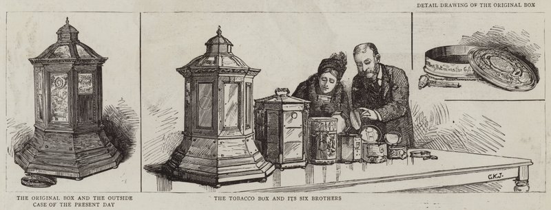 The Westminster Tobacco Box by George Kingston Jones