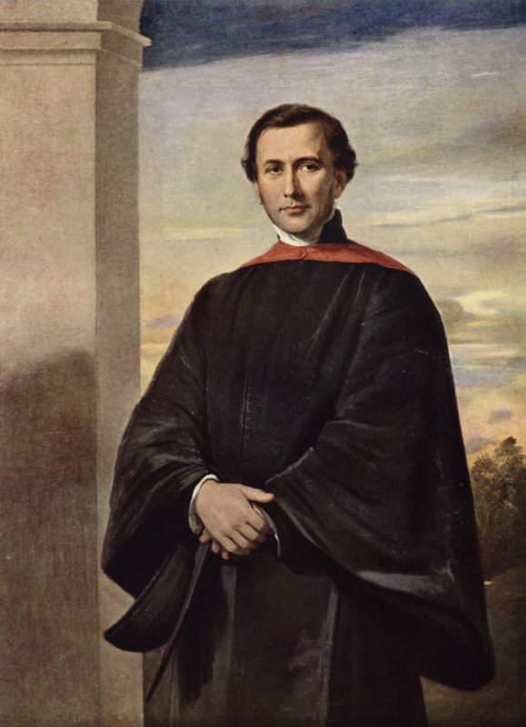 The Reverend C J Vaughan, DD by George Richmond