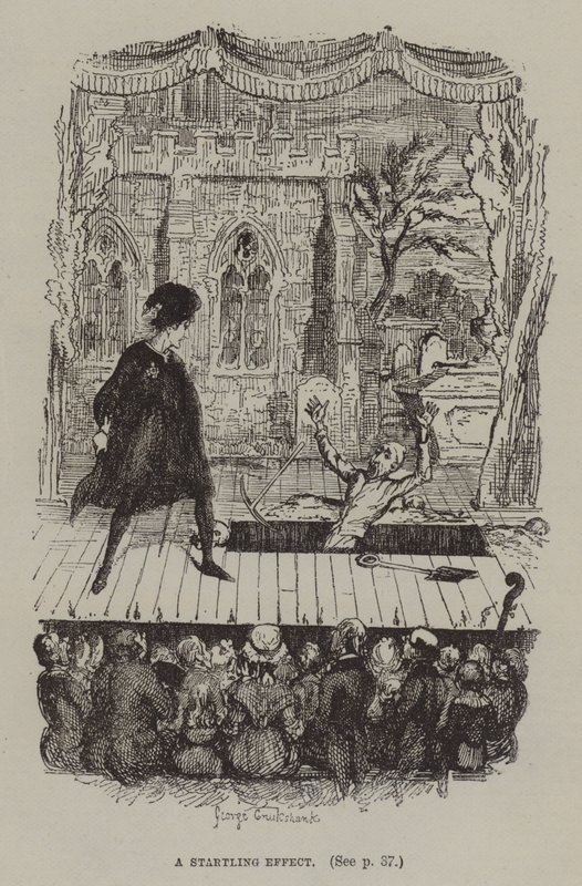 A Startling Effect by George (after) Cruikshank