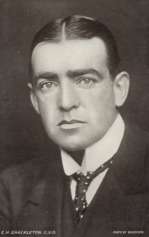 Ernest Shackleton, British Antarctic Explorer by George Charles Beresford