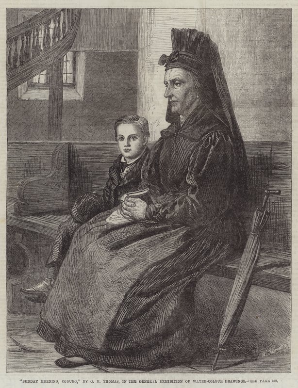 Sunday Morning, Coburg by George Housman Thomas