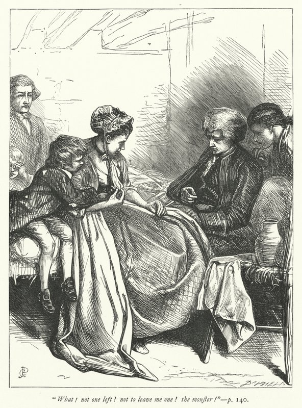 Illustration for The Vicar of Wakefield by George John Pinwell