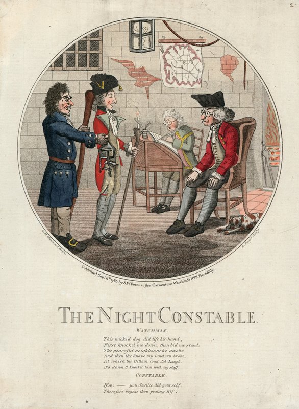 The Night Constable by George Moutard Woodward