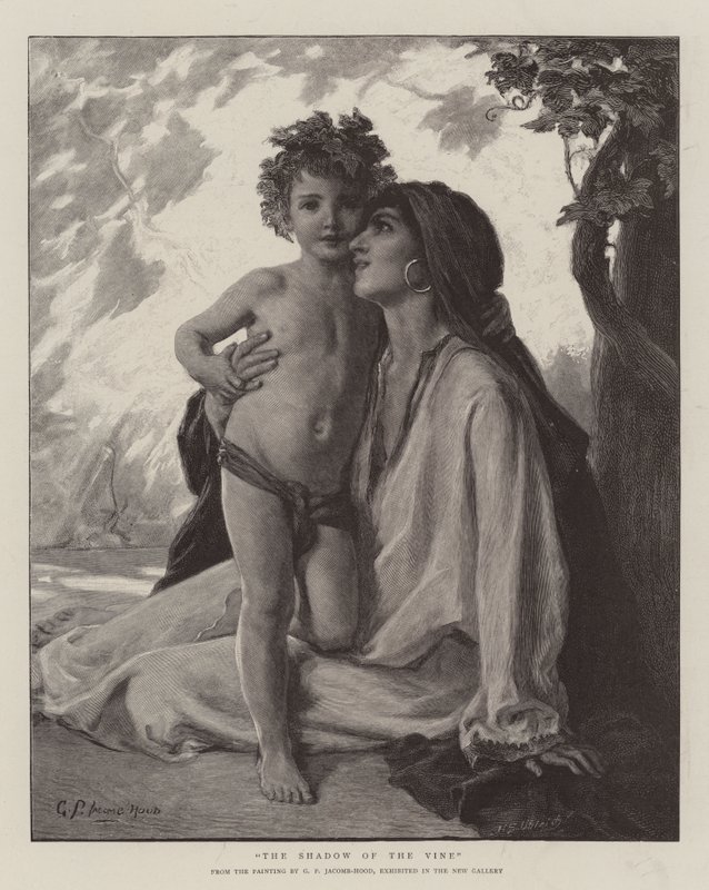 The Shadow of the Vine by George Percy Jacomb Hood