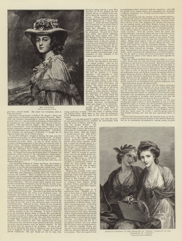 Fair Celebrities of Bygone Days by George Romney