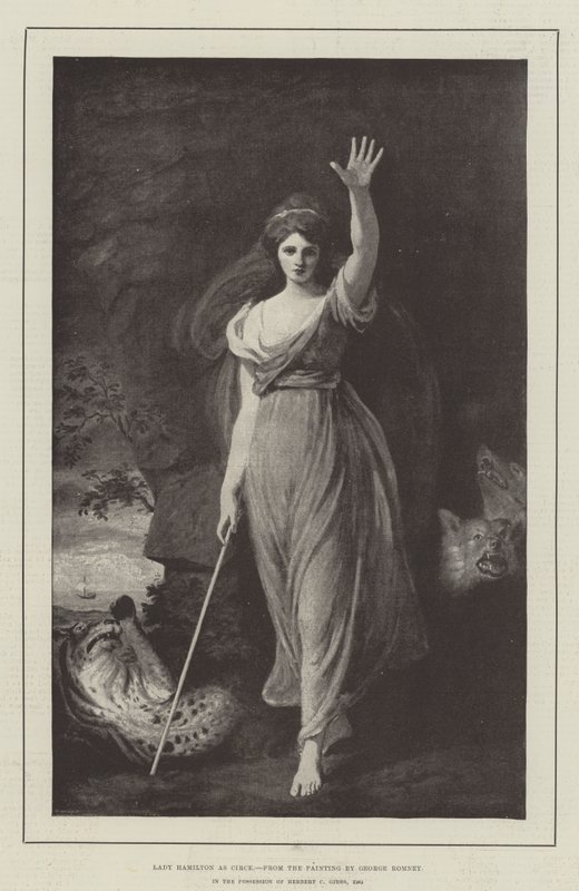 Lady Hamilton as Circe by George Romney