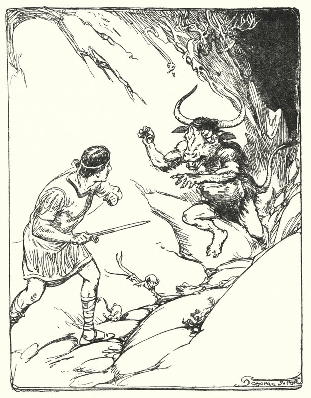 Theseus: "He Had Never Seen So Strange a Beast" by George Soper
