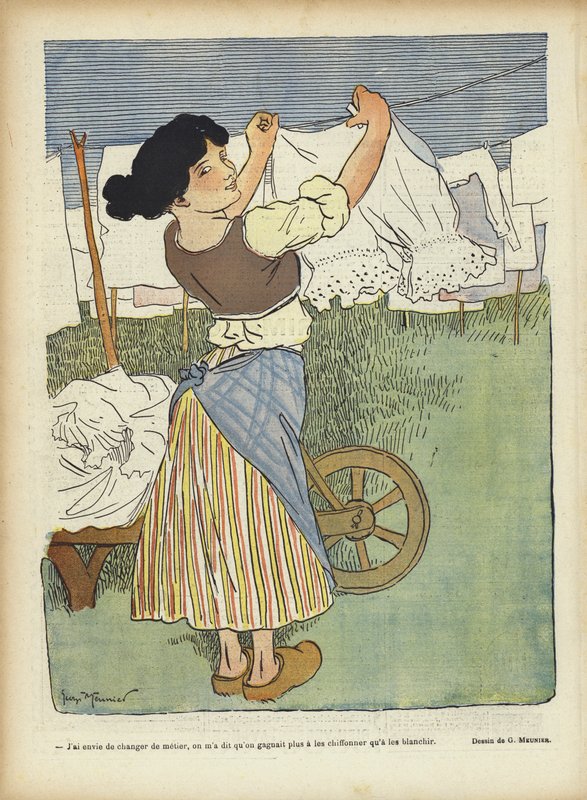 Illustration for Le Rire by Georges Meunier