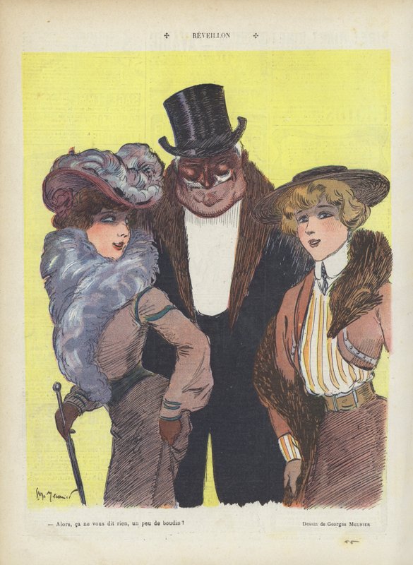 Illustration for Le Rire by Georges Meunier