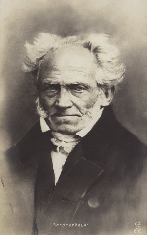 Arthur Schopenhauer, German Philosopher by German Photographer