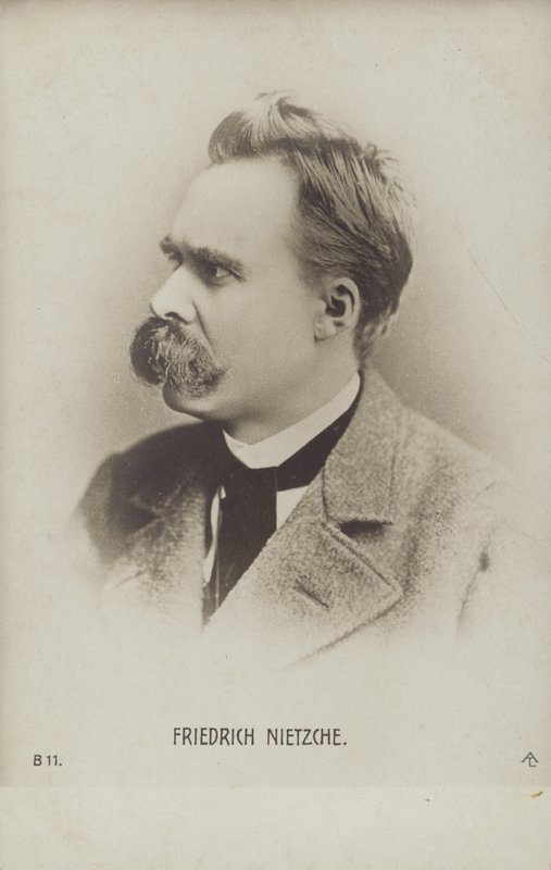 Friedrich Nietzsche, German Philosopher and Writer by German Photographer