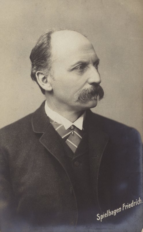 Friedrich Spielhagen (1829-1911), German Novelist and Translator by German Photographer