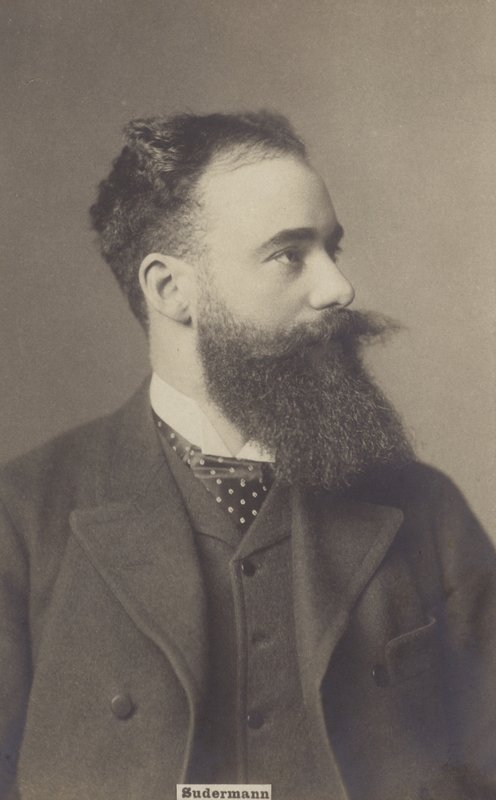 Hermann Sudermann, German Dramatist and Novelist by German Photographer