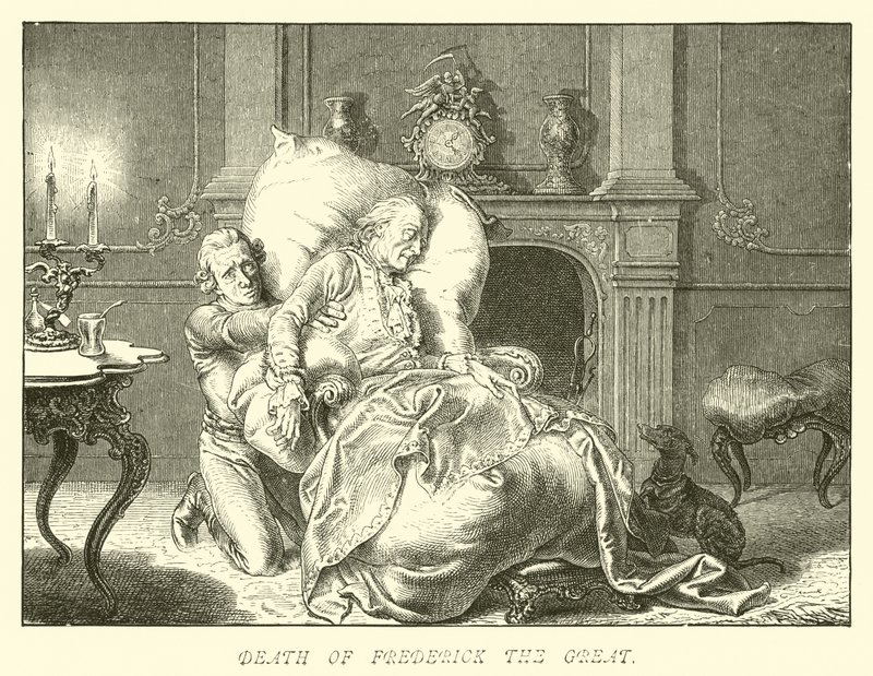 Death of Frederick the Great by German School