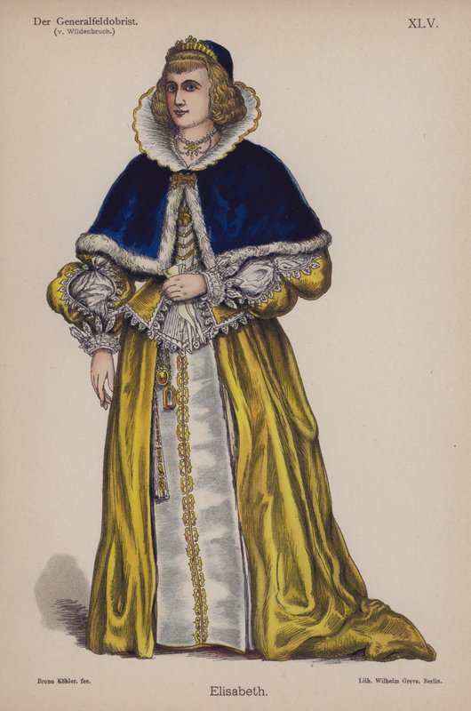Elisabeth, from Der Generalfeldoberst by Ernst von Wildenbruch by German School