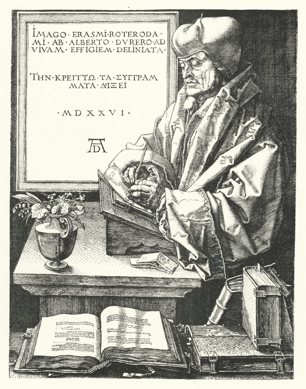 Erasmus of Rotterdam, Dutch Catholic Reformer and Humanist by German School