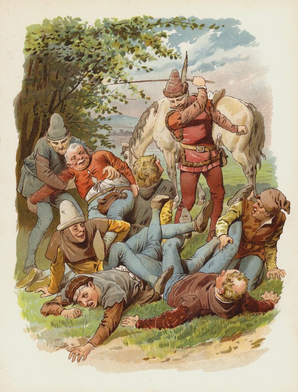Illustration for Till Eulenspiegel by German School