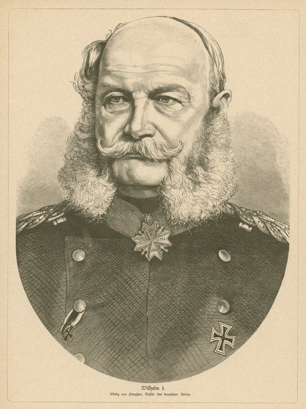 Kaiser Wilhelm I of Germany by German School
