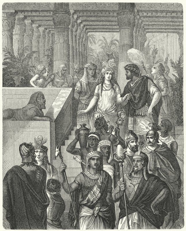 Marriage of Masinissa, King of Numidia, and Sophonisbe of Carthage by German School