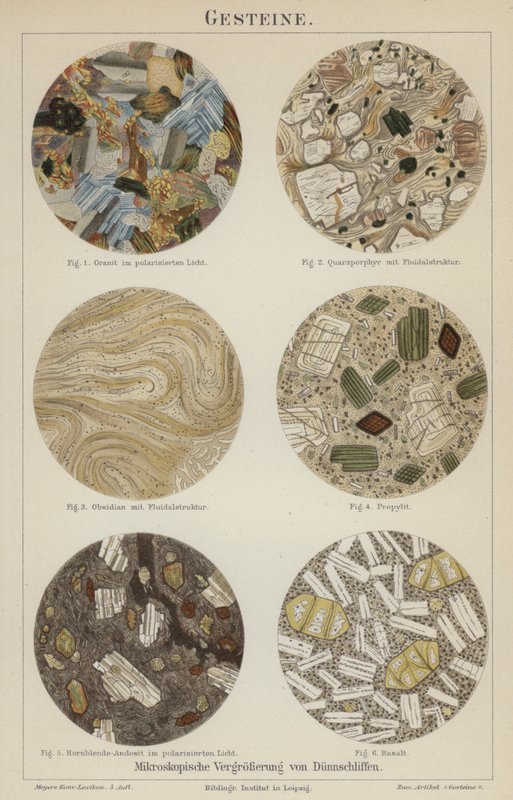 Rocks by German School