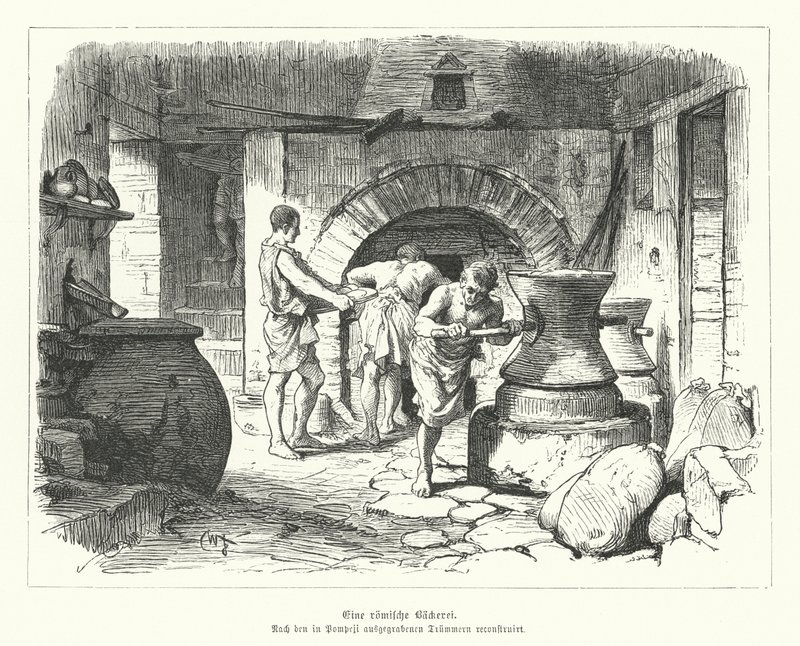 Roman bakery by German School