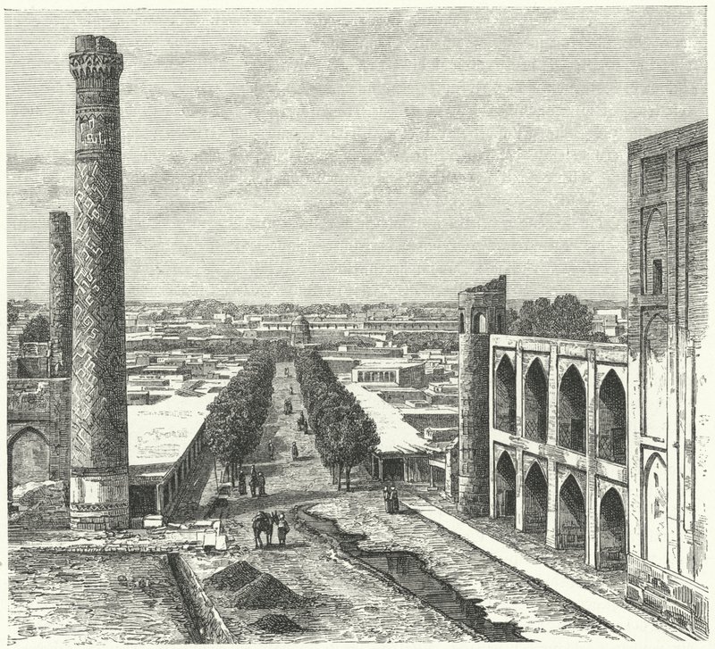 Samarkand by German School
