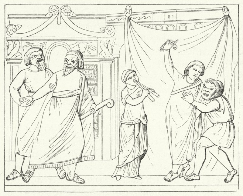 Scene from the Roman Playwright Terence