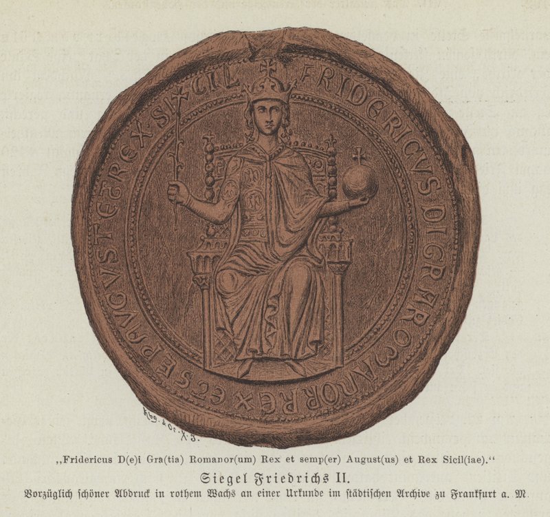 Seal of Frederick II, Holy Roman Emperor by German School