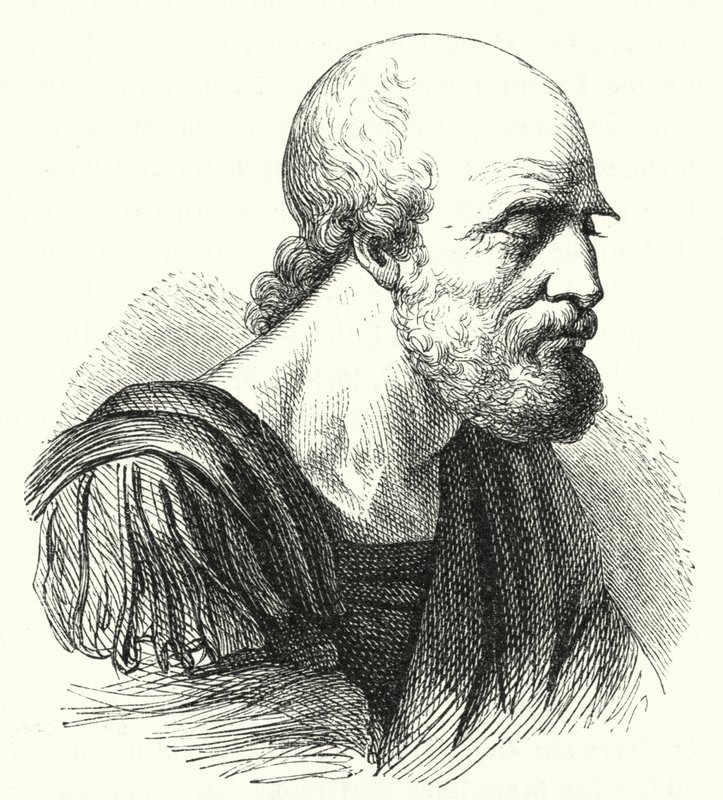 The Byzantine General Belisarius as an Old Man by German School