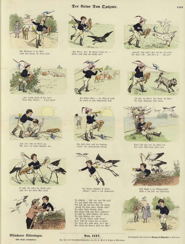 The Little Don Quixote by German School