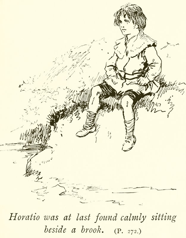 Nelson as a Boy by Gordon Frederick Browne